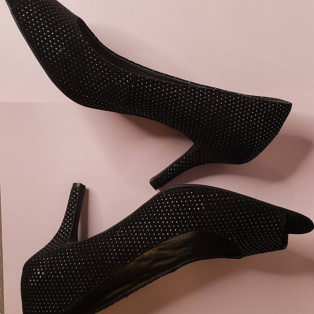 Black high heels